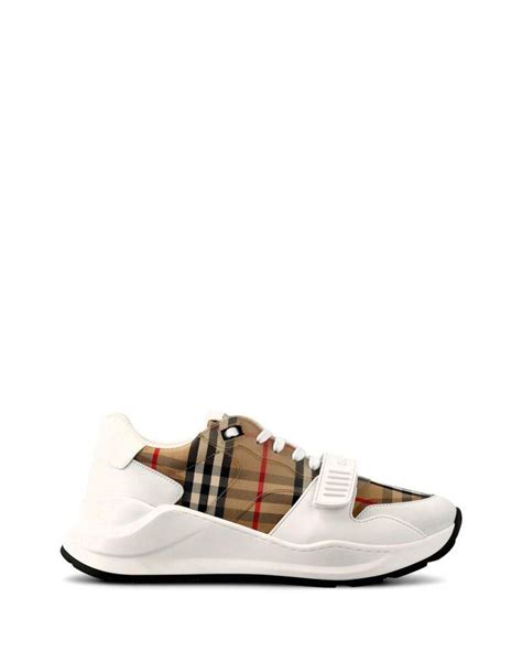 burberry vintage check shoes replica|burberry panelled low top sneakers.